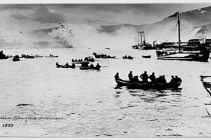 Bilde av Viking i Bergen – før avreise til Amerika